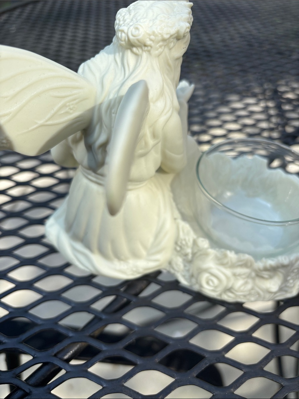 🆕 PartyLite Cream Fairy Tealight Holder - Picture 5 of 6